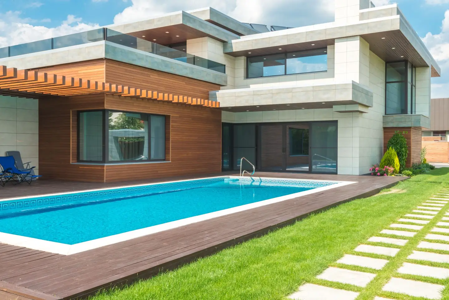 Swimming pool built in Palmvale, NSW